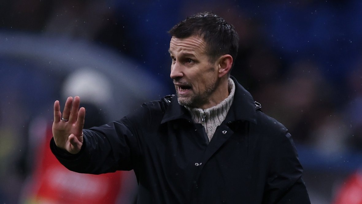    Главный тренер «Зенита» Сергей Семак.Дарья Исаева