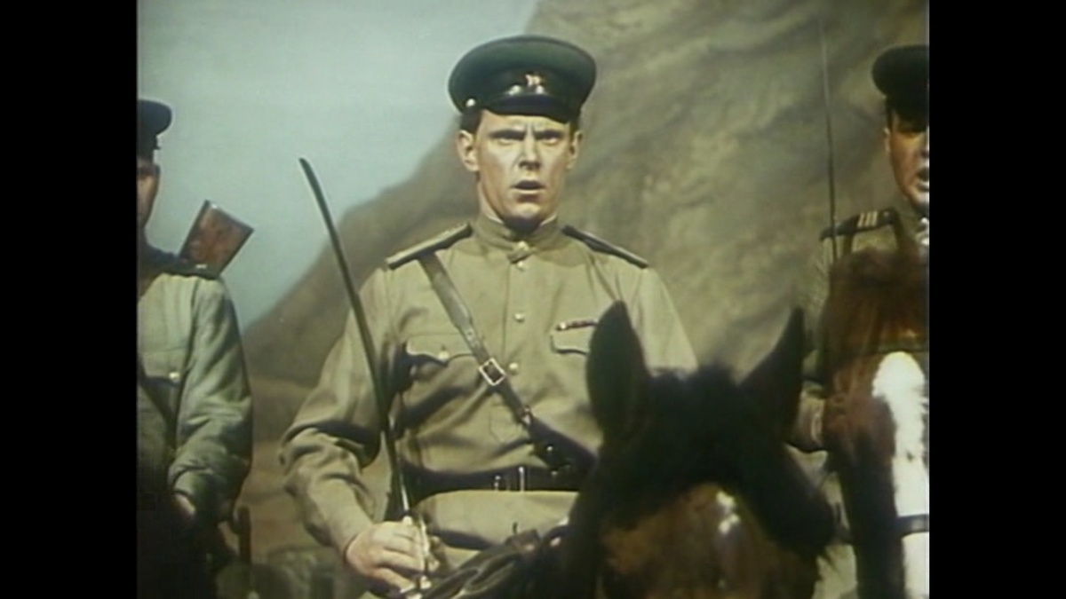 Пограничники-кавалеристы. Кадр из фильма