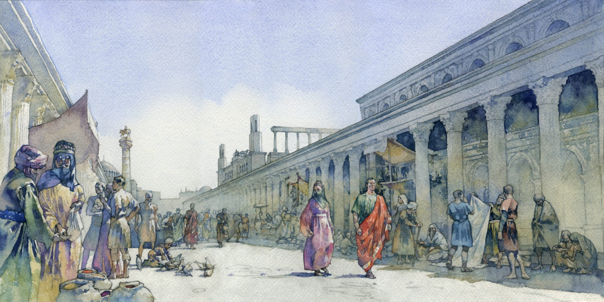 Улицы Константинополя. Изображение из открытых источников.