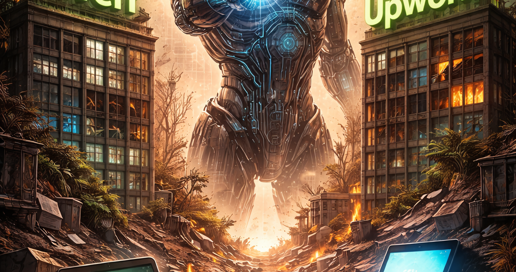 Минус 95%: Как нейросети обнулили гигантов фриланса Fiverr и Upwork