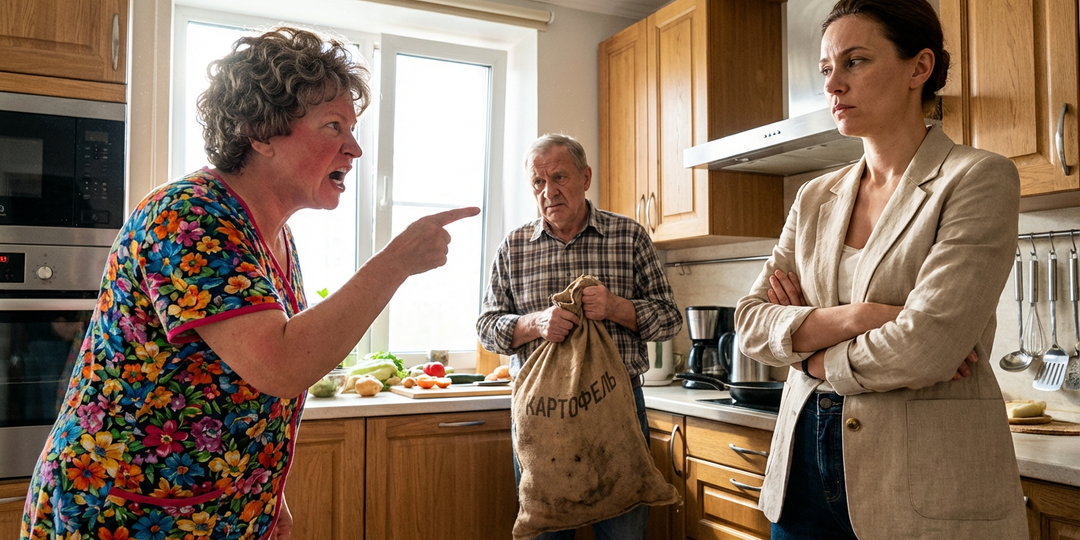 Родственники из деревни обиделись, что я не накрыла им шикарный стол за свой счет
