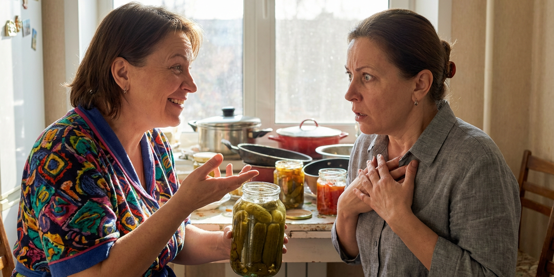 Подруга попросилась переночевать и попыталась установить свои порядки на моей кухне