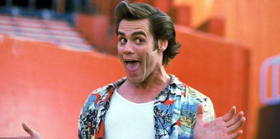 Актер Джим Керри в молодости