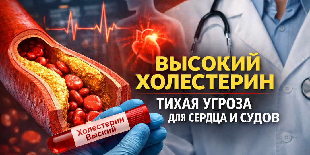 Холестерин высокий. Анализы “плохие”, а самочувствие - нормальное. Почему это опаснее всего?