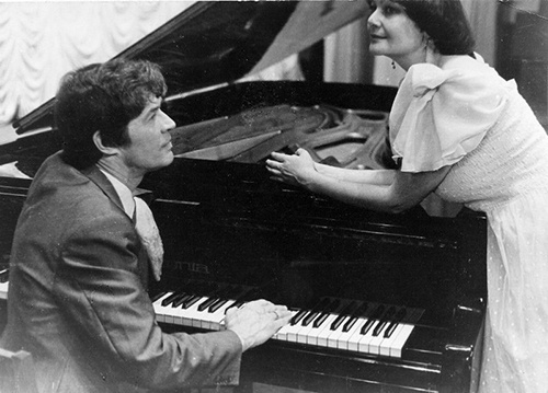 Станислав Пожлаков и Нина Молтянская