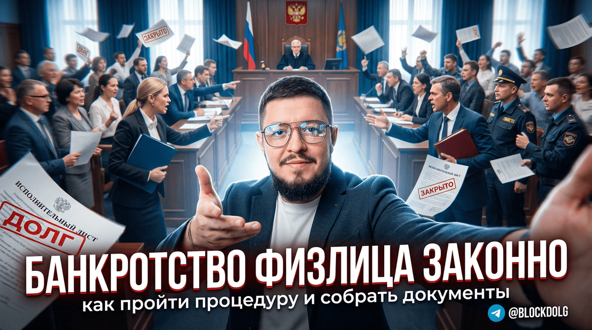    Процесс банкротства физического лица: шаги и требования Максим