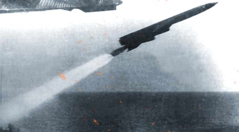 Запуск морской П-35