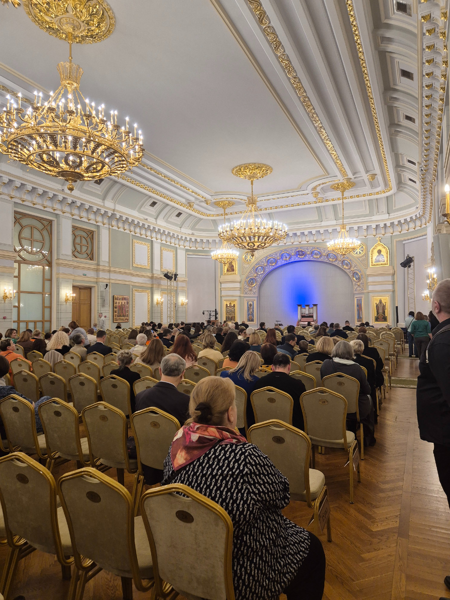 Соборная палата, ждем концерт.