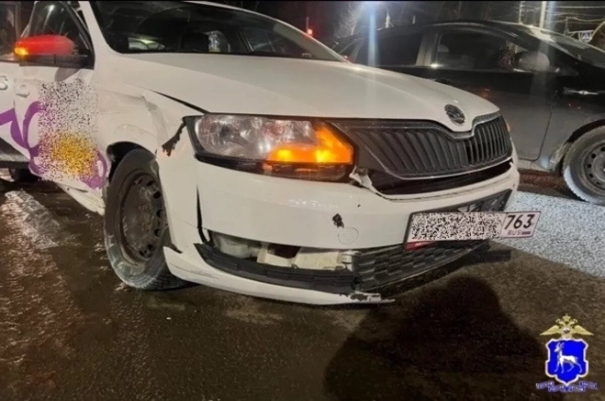    В Самаре Skoda Rapid и Subaru Legacy не поделили улицу Ново-Вокзальную