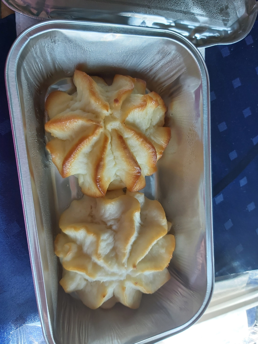 Так кормили в поезде