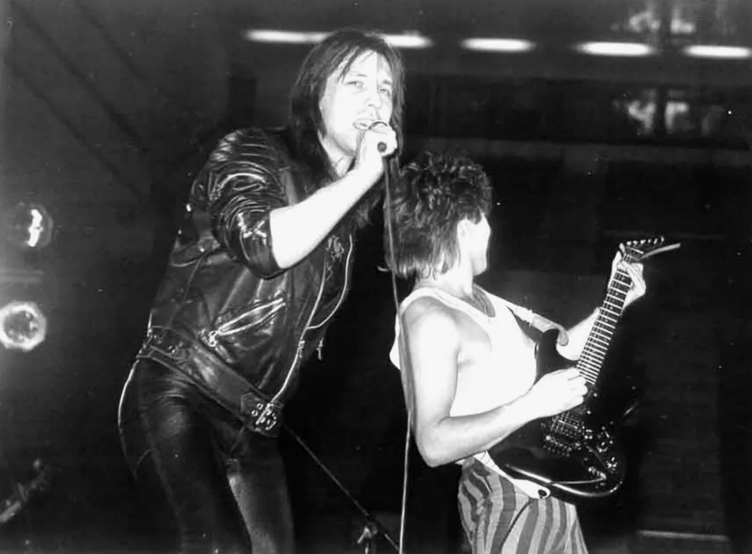 Николай Носков в составе группы "Парк горького". Фото взято с сайта издания "Gorkypark.Band".