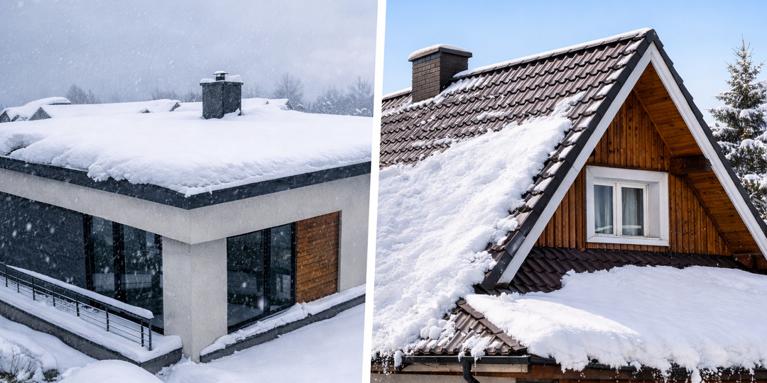 Скатная или плоская крыша — что надёжнее в нашем климате