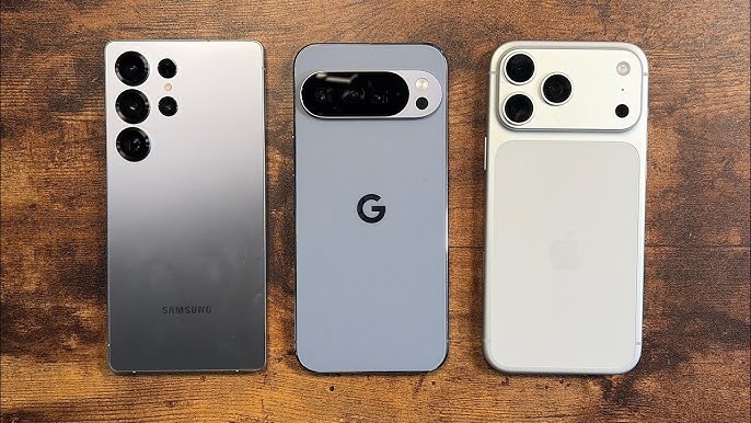 Galaxy S25 Ultra VS Pixel 10 Pro XL VS iPhone 17 Pro Max