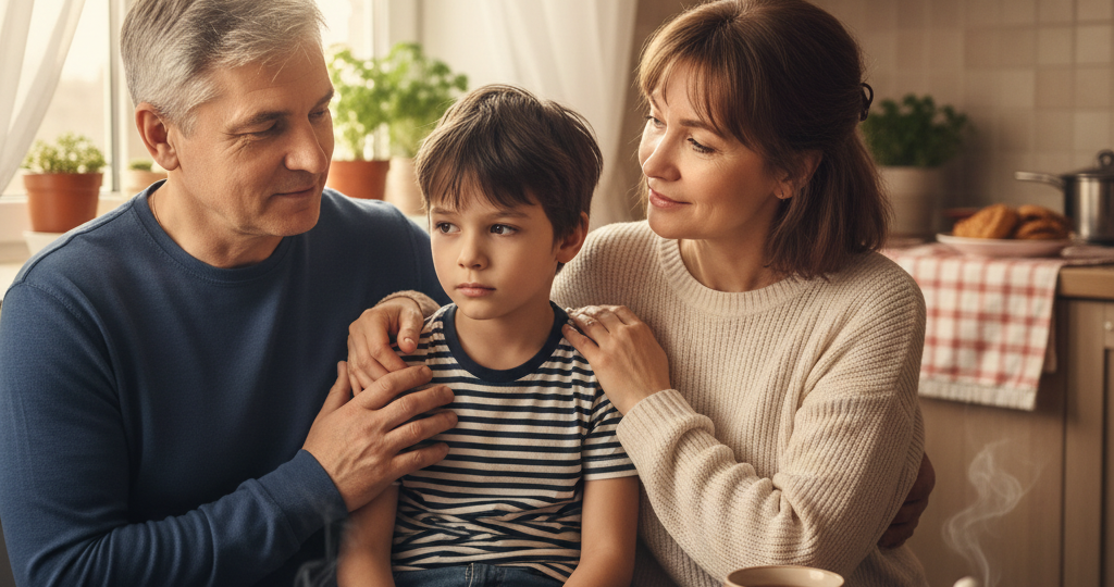 Приёмный ребёнок спросил, почему его настоящие родители от него отказались