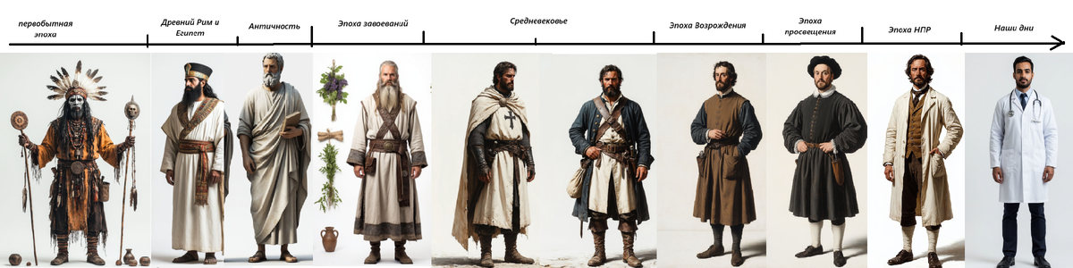 коллаж автора из сгенерированных изображений