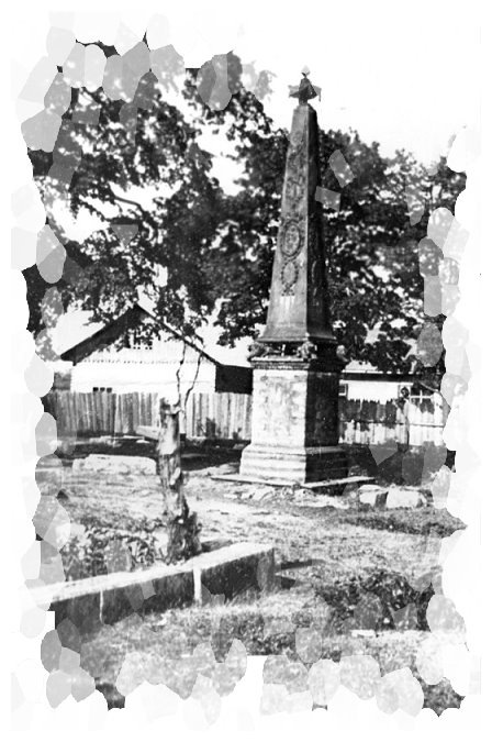 Несохранившийся памятник на могиле К.К.Гаскойна в Петрозаводске