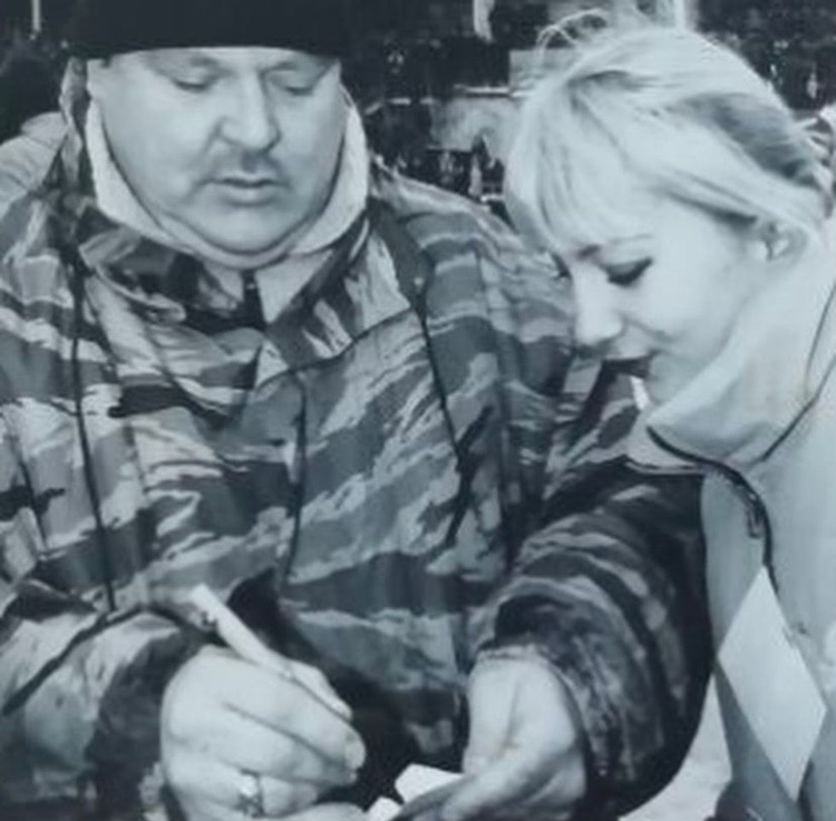 С Михаилом Кругом на ипподроме в  Твери