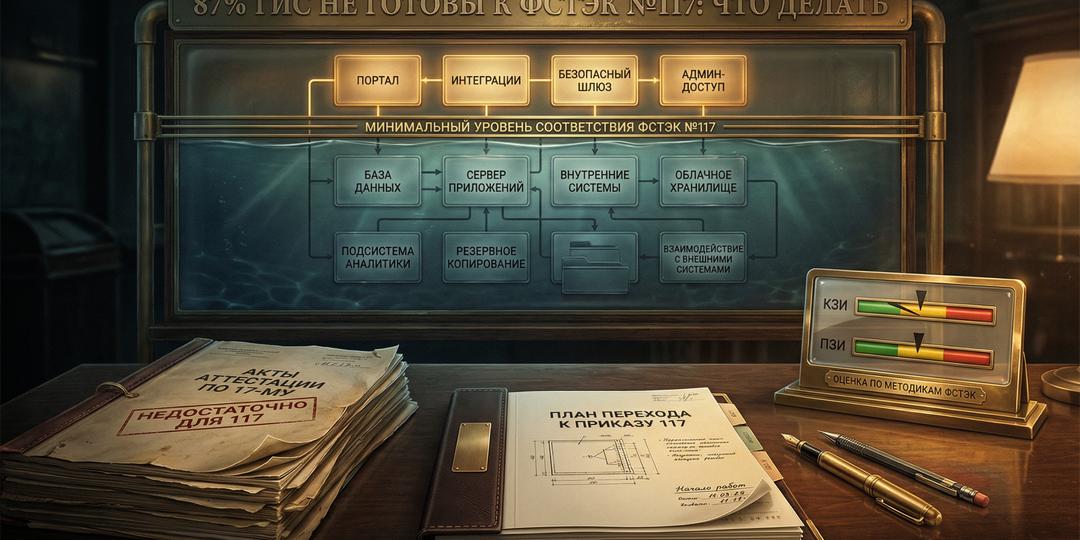 87% ГИС не готовы к ФСТЭК №117: что делать