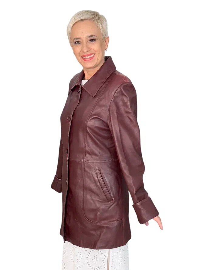 Переделка кожаной куртки в жилет. Ателье Ирины Берзиной.