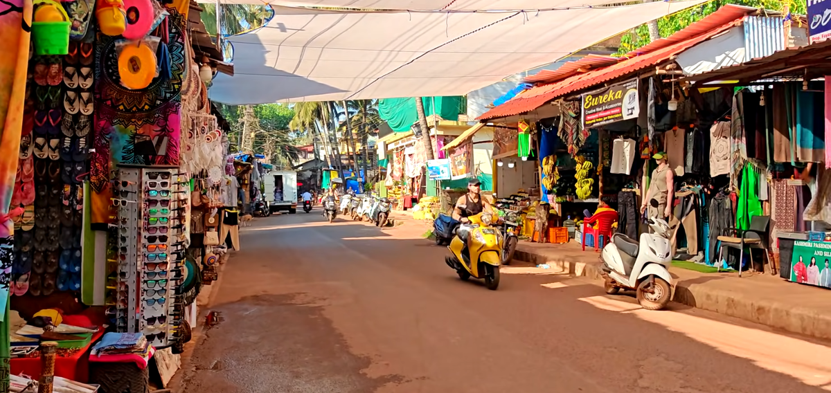 Торговые палатки Арамболь