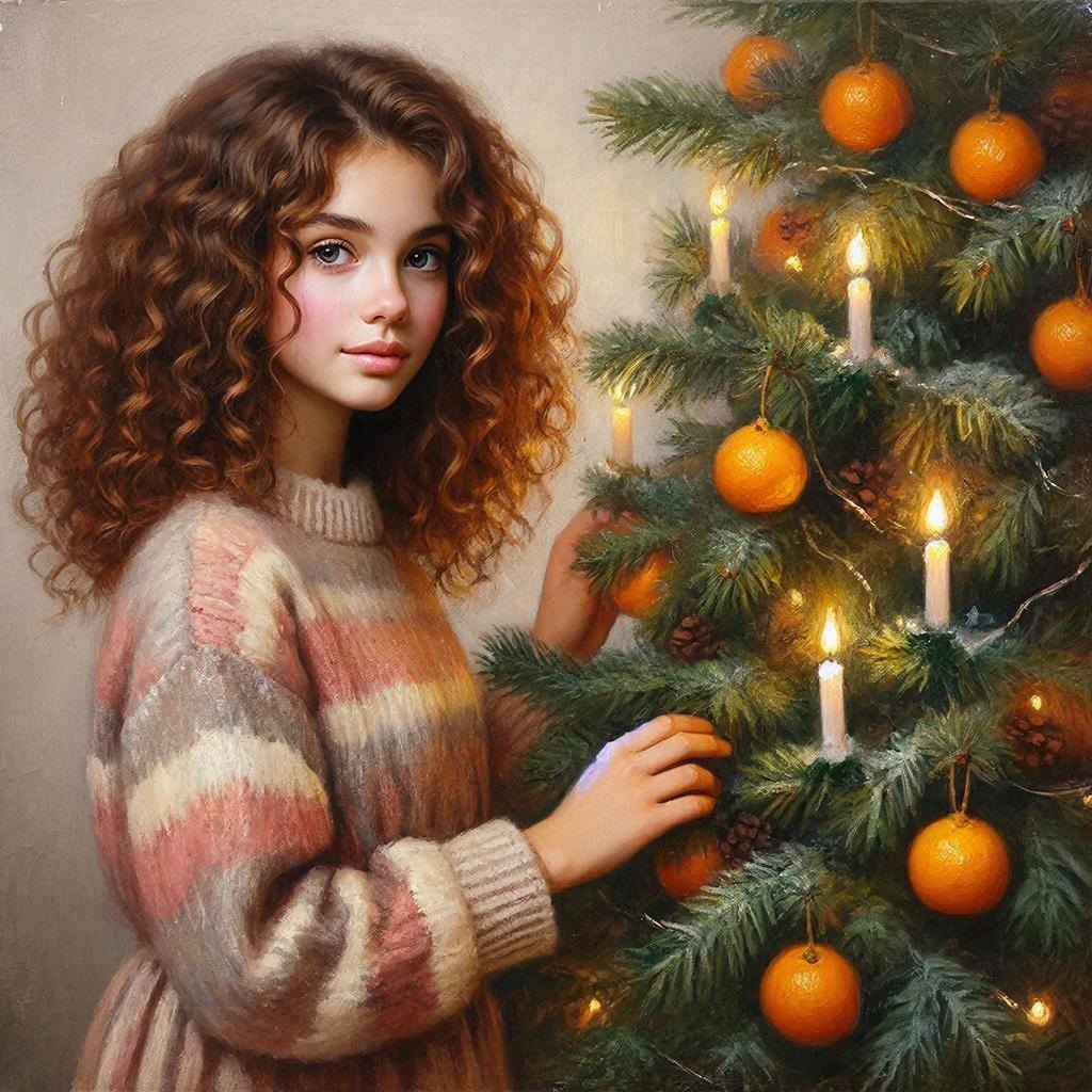 Запах мандарин - это запах детства.