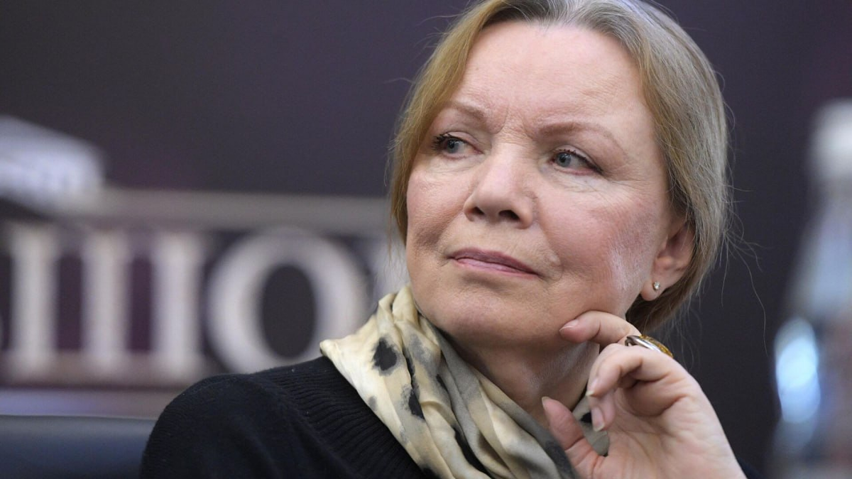 Фото: соцсети. Валентина Теличкина открыла для себя жгонку.