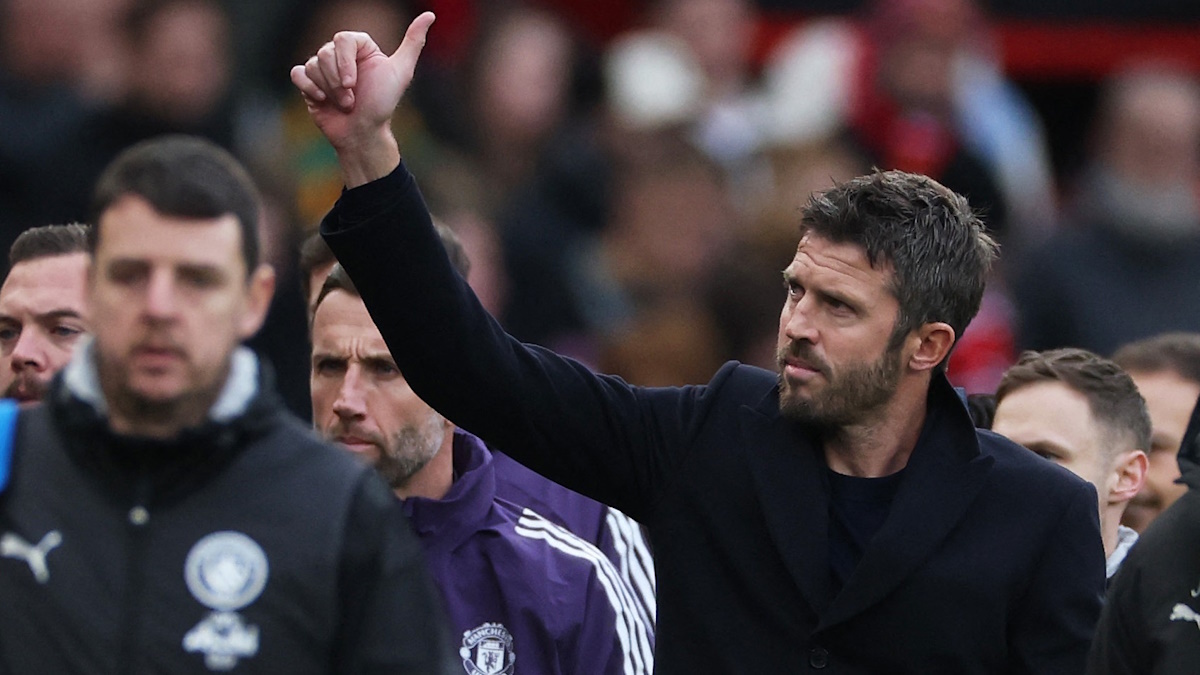    Главный тренер "Манчестер Юнайтед" Майкл Кэррик. Фото: REUTERS