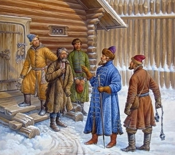 Московский хлебник и казаки — история времен Смутного времени.