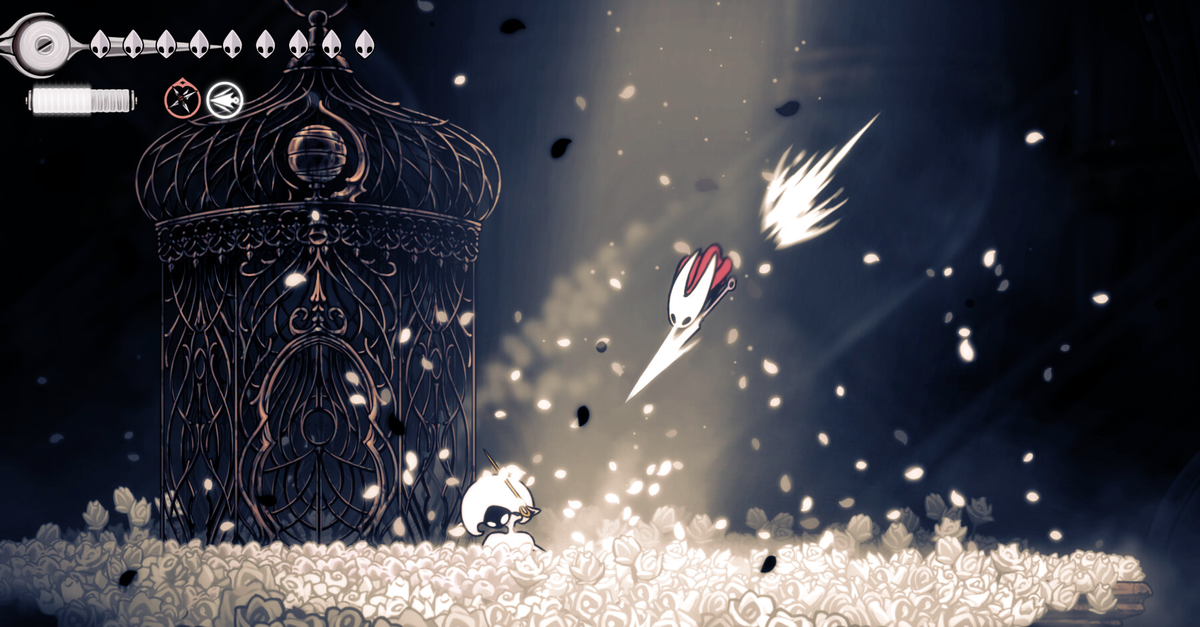 Момент из игры  Hollow Knight: Silksong