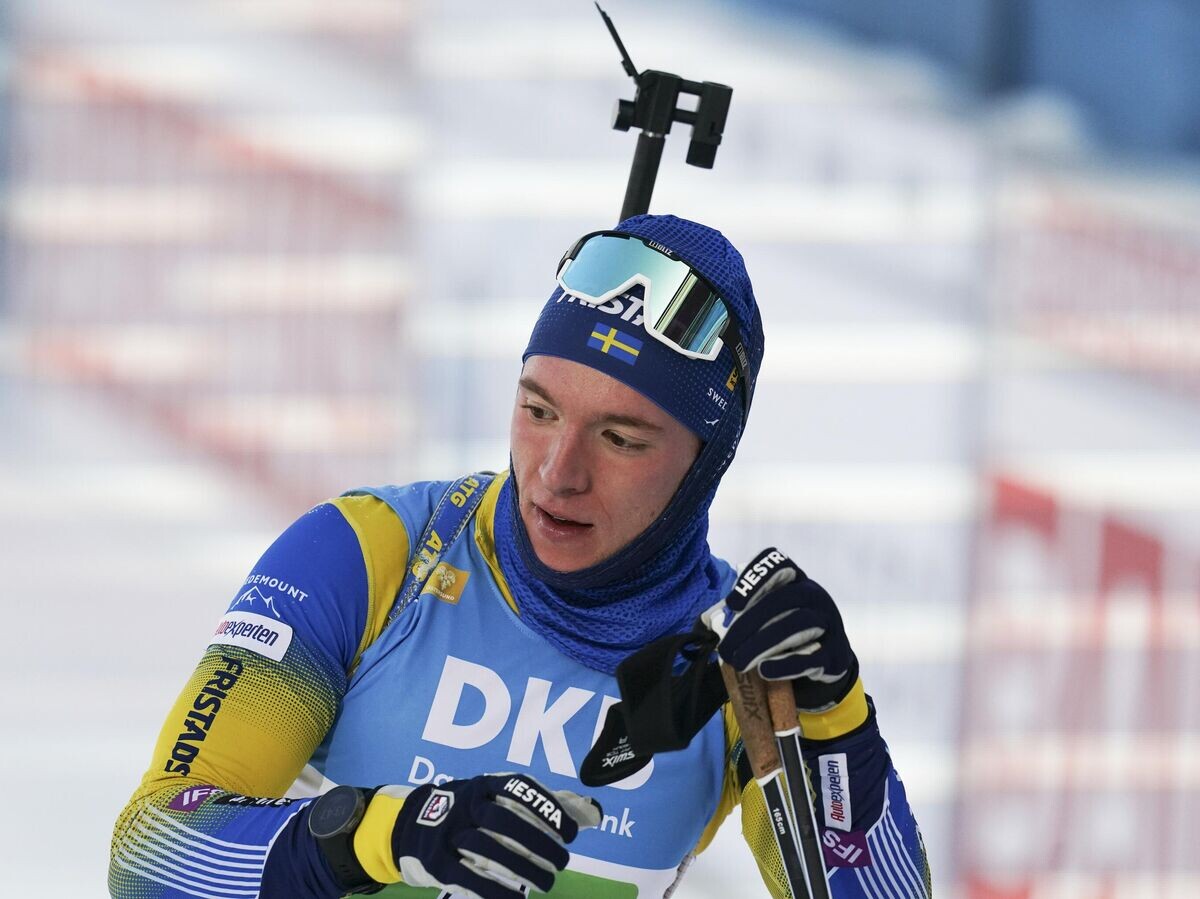    Шведский биатлонист Себастьян Самуэльссон | © РИА Новости / Александр Вильф