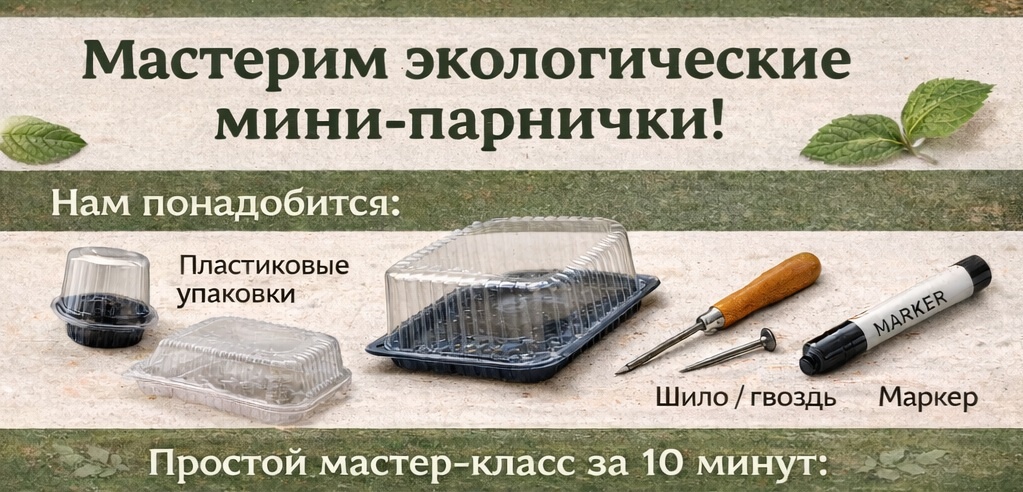 Экологические мини - парнички