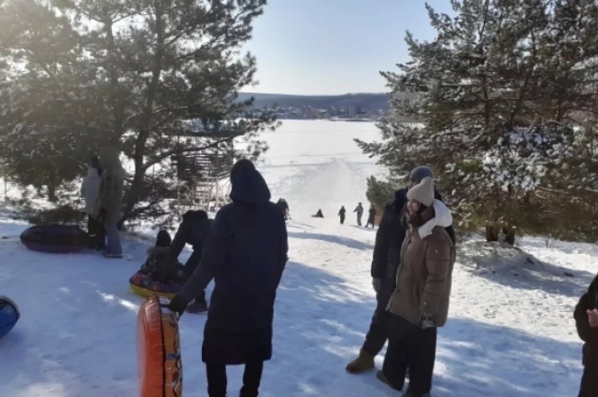    Зимние забавы.