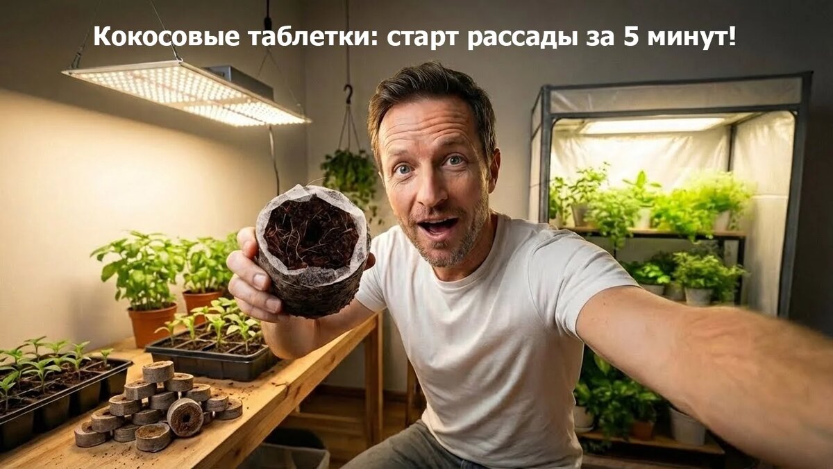 Какие кокосовые таблетки подходят для рассады