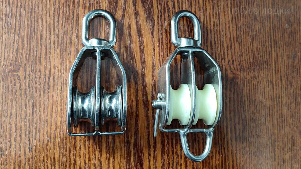 Блок с новыми шкивами