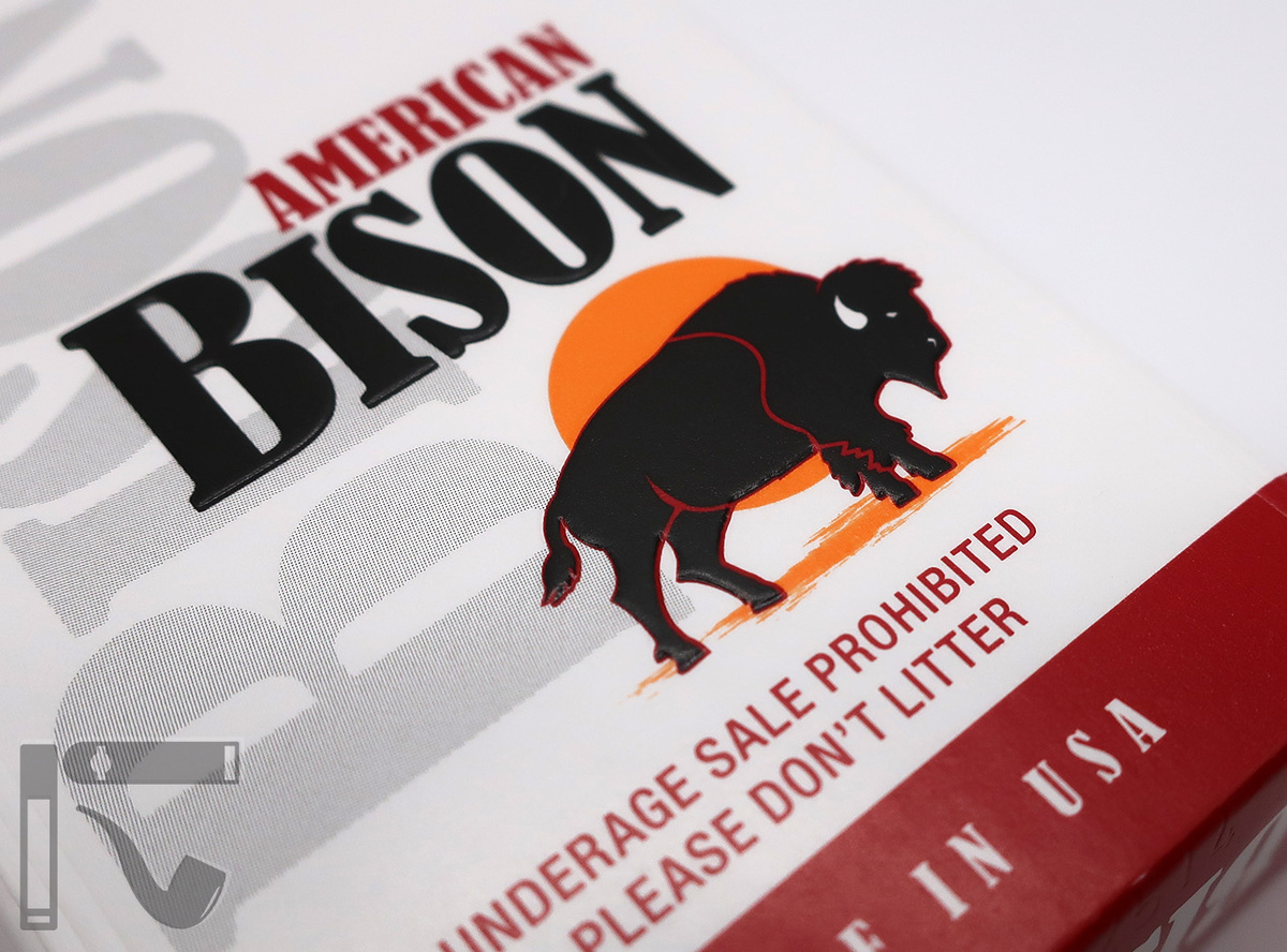 Сигареты American Bison Red. Фото: © канал "Уголок Курильщика"
