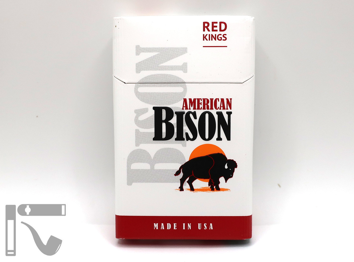 Сигареты American Bison Red. Фото: © канал "Уголок Курильщика"