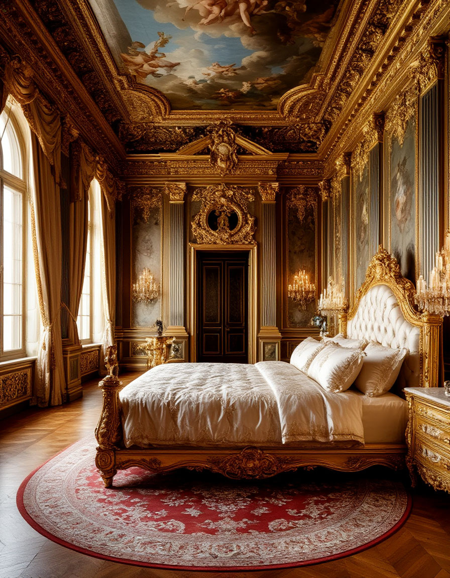 Комната любви во дворце Форлора. Картинка создана ИИ