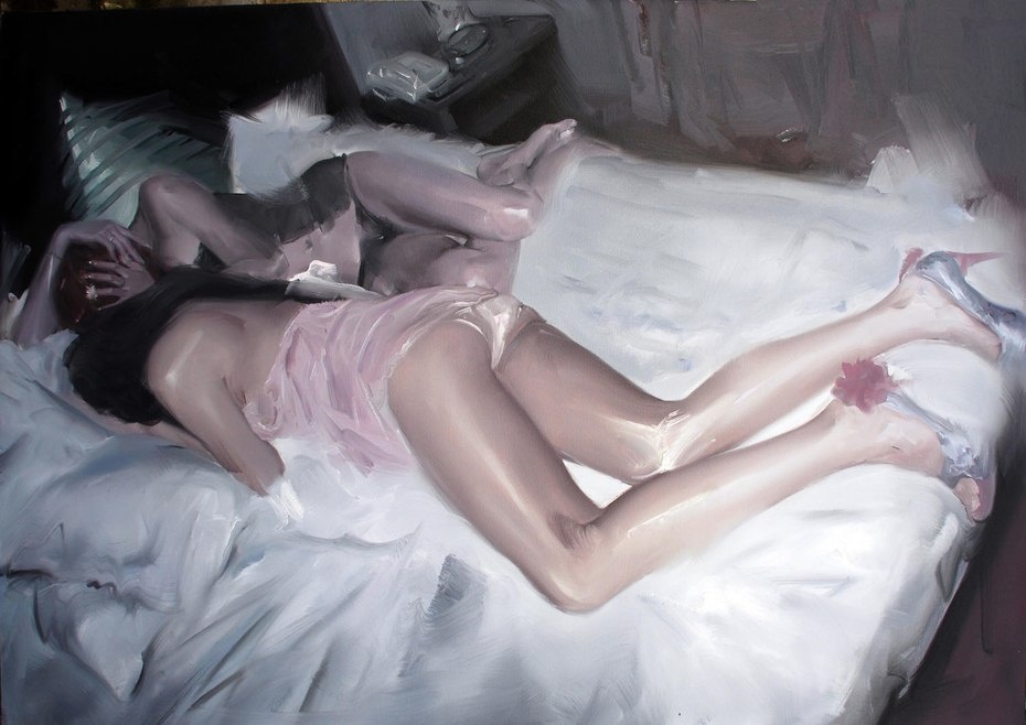 КАРТИНА КИТАЙСКОГО ХУДОЖНИКА ЧЖАН Х@Й ИНА / Zhang Hai Ying / 张海鹰/ *1972