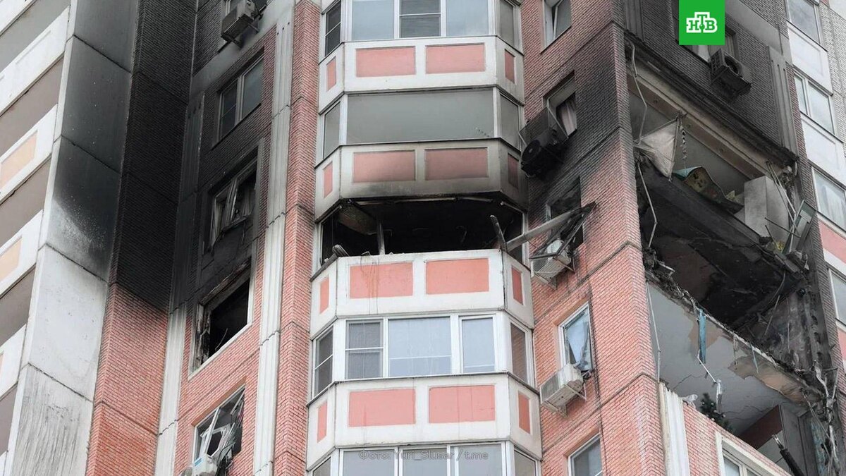    Опубликованы кадры последствий атаки ВСУ в Ростовской области
