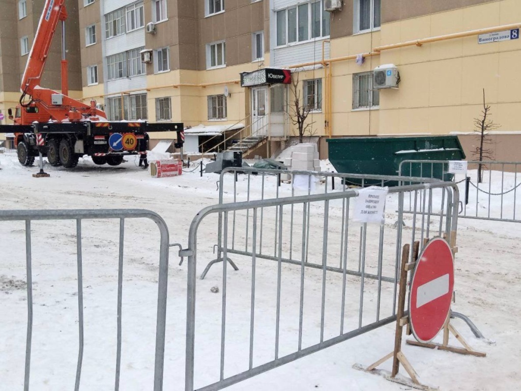 В Твери в доме, пострадавшем от взрыва газа, идет ремонт