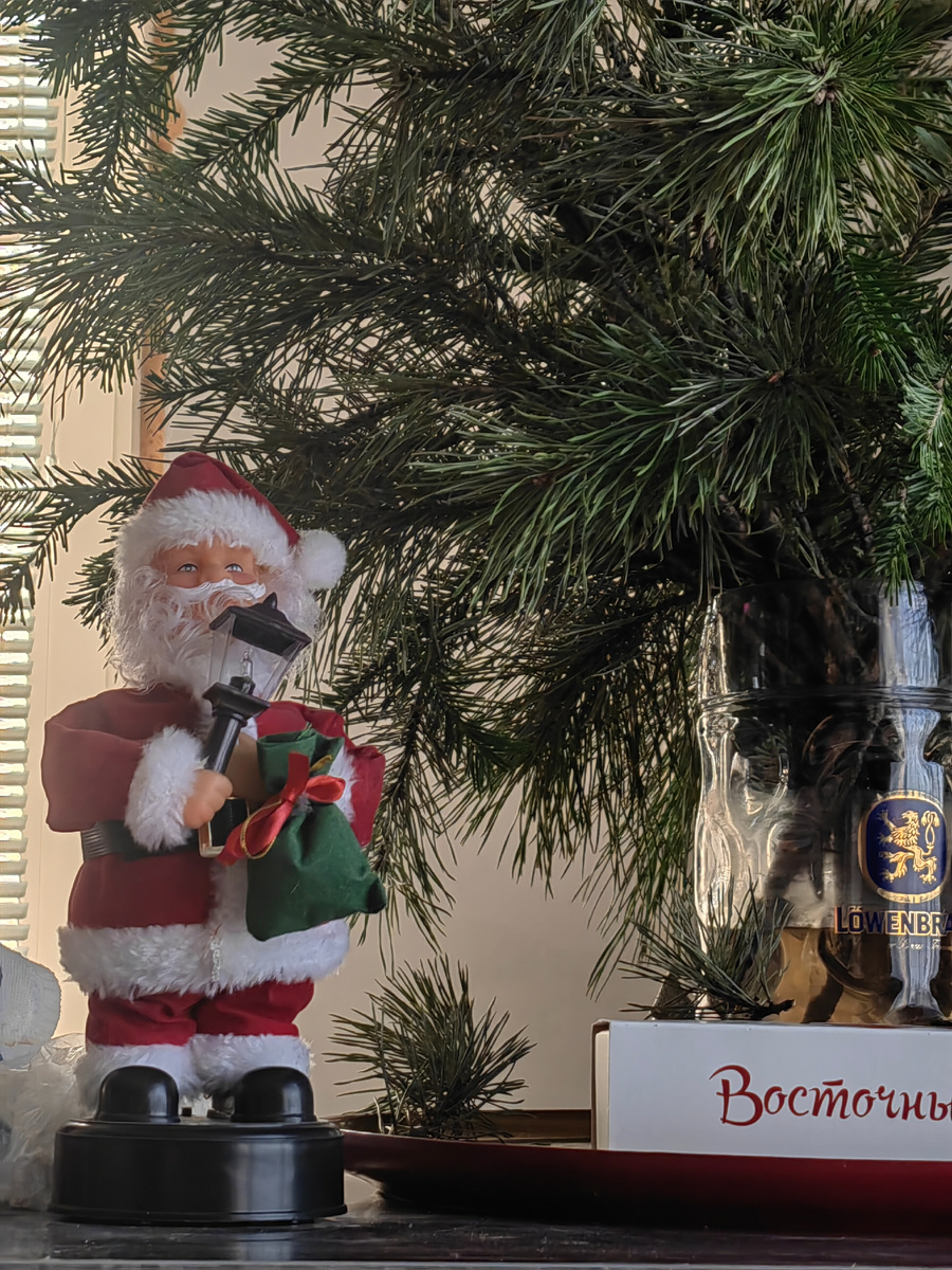 Первый пробный снимок.