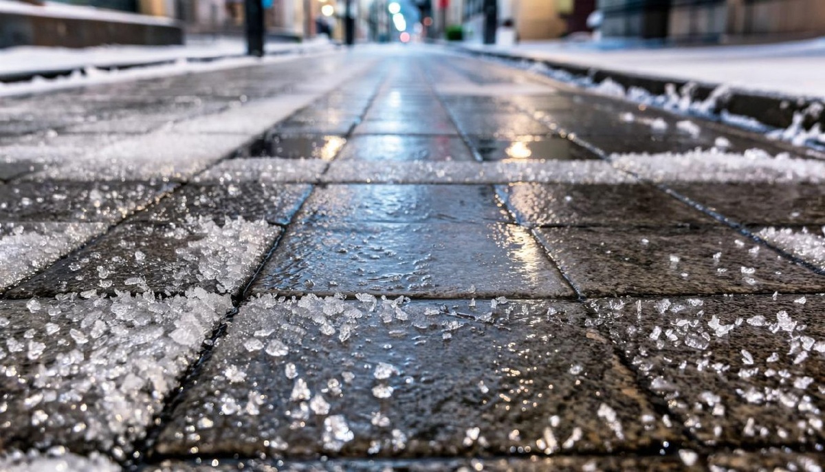 Противогололедные реагенты — залог безопасности пешеходов зимой