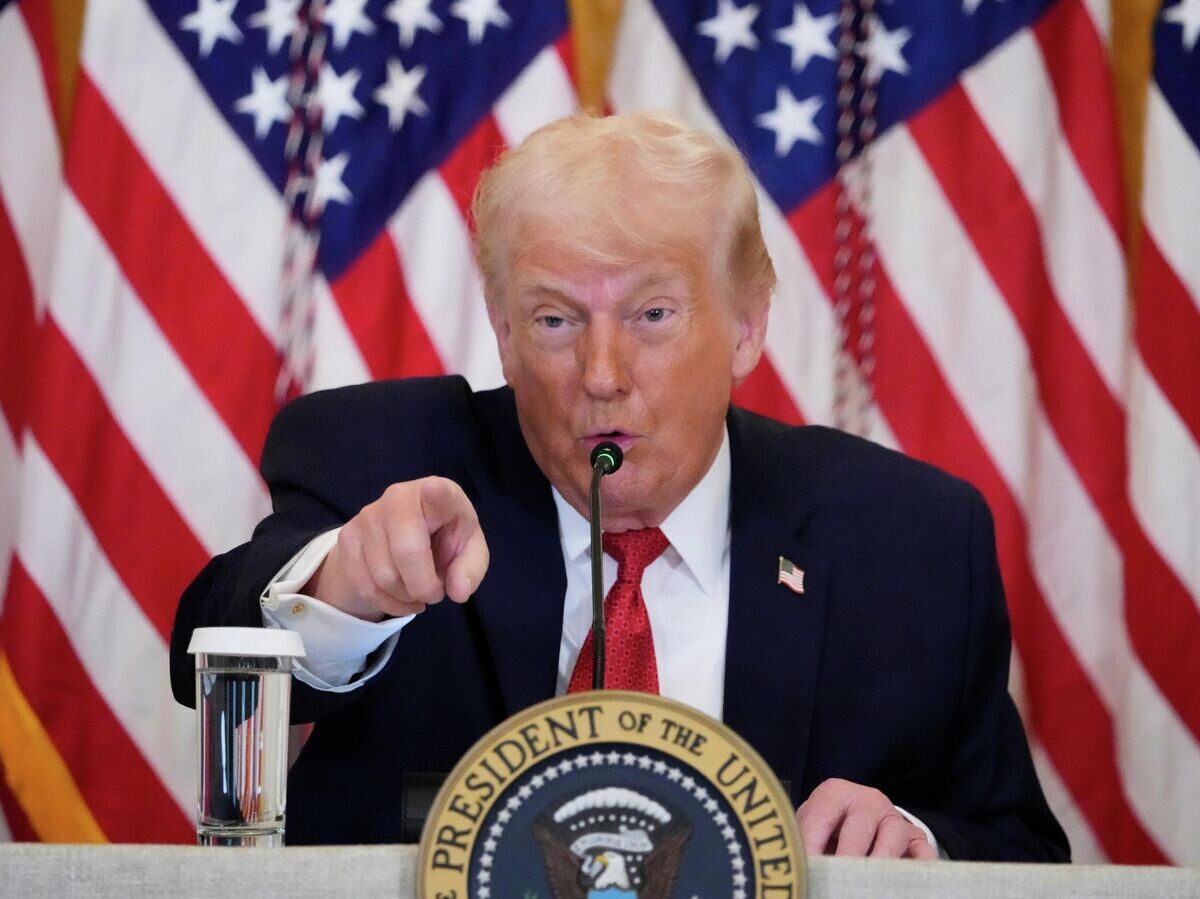    Президент США Дональд Трамп выступает на мероприятии в Белом доме | © AP Photo / Alex Brandon