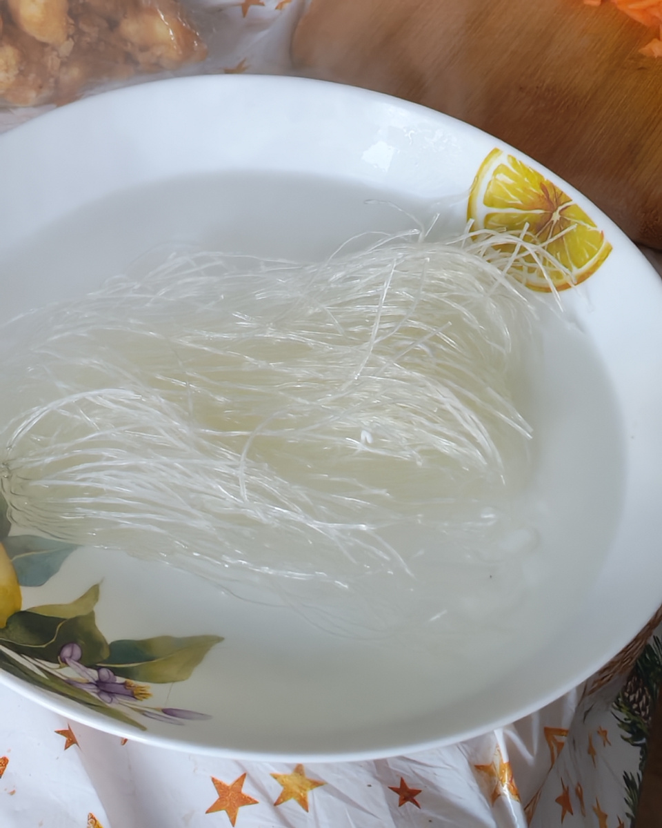 Салат с фунчозой рецепт