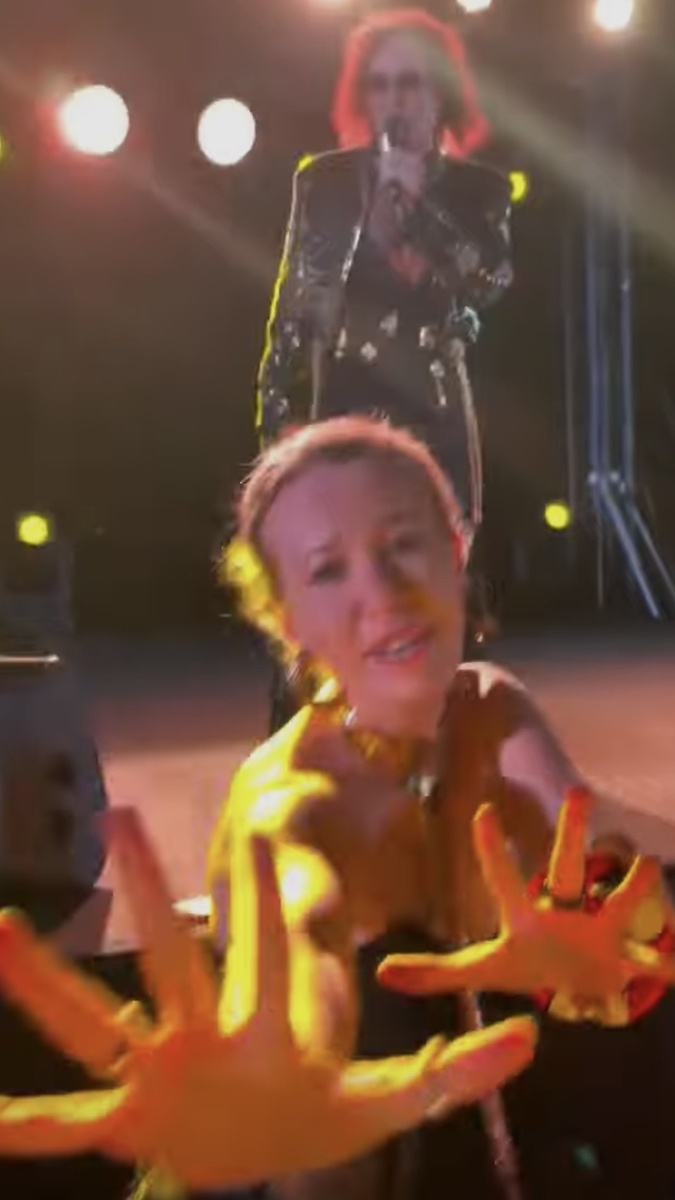 Ксения Собчак на концерте Валерия Леонтьева