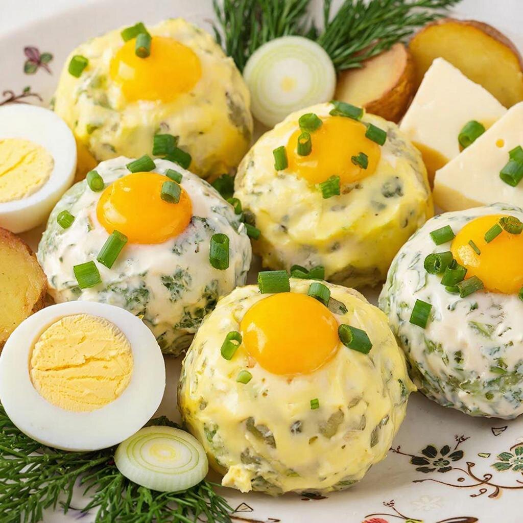 «Празднично-подарочные» селедочные шарики: Изысканная закуска для особого случая 