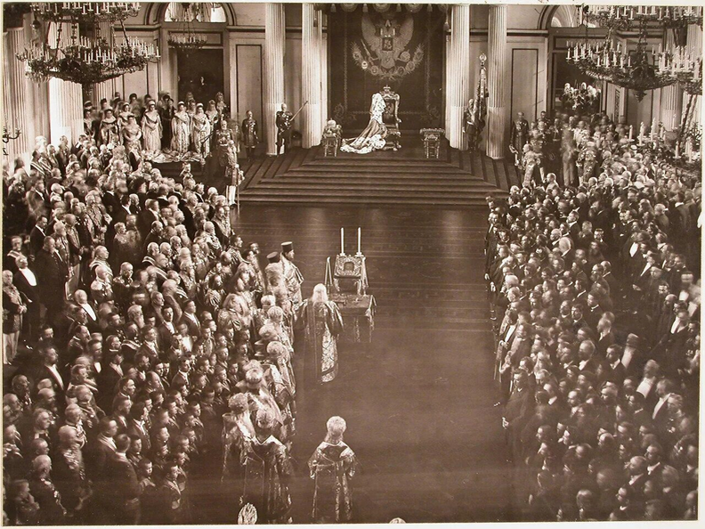 Открытие Первой Государственной Думы, 27 апреля 1906 года. Фото: humus.livejournal.com