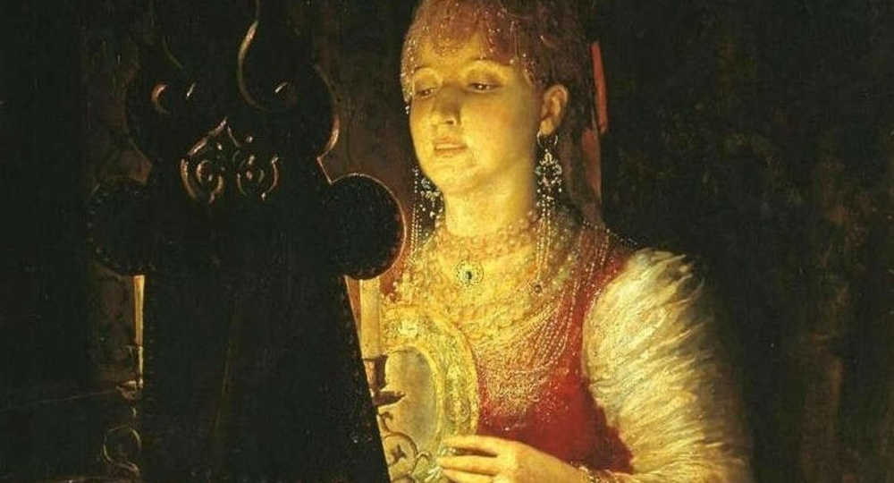 Почему на Руси боялись пустого зеркала после захода солнца