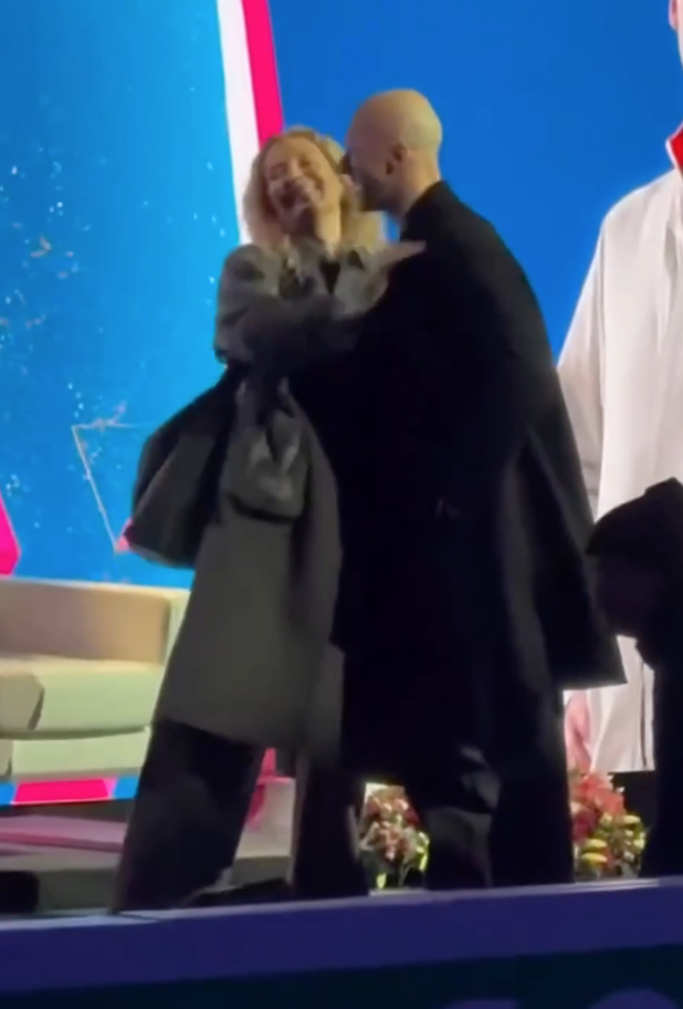 Бенуа Ришо и Этери Тутберидзе радуются за Нику