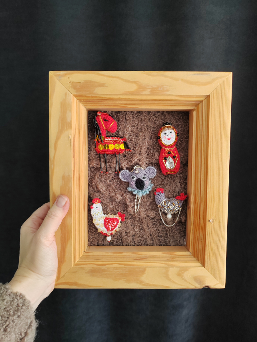 Рамка для брошей 